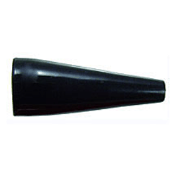 72-165-0 NTE Electronics PVC Insulator for 72-163 & 72-164, Black