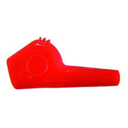 72-166-2 NTE Electronics PVC Insulator for 72-167 & 72-168, Red