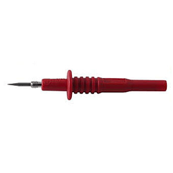 72-178-2 NTE Electronics Test Probe, Insulated Plug-On 4mm, Red