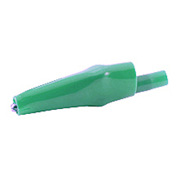 72-188-5 NTE Electronics Alligator Clip with Screw and Green Insulator