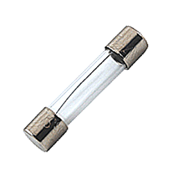 74-6FG2.5A-B NTE Fuses, 3AG Type 6 x 30mm Fast Acting 2.5 Amp Glass Fuse 5/pkg