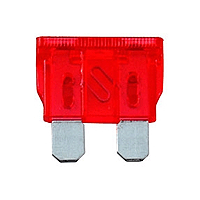 74-AF10A NTE Electronics Fuse Automotive, ATC Equivalent Blade Type, 10 Amp 32 Volts, Red Color, Fast Acting