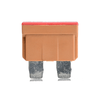 74-AFP5A NTE Automotive Fuse, ATO Style, Blade Type, 5 Amp 80 Volt, Tan, Fast Acting