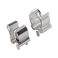 74-FC10 NTE Electronics Fuse Clips, Double Fluted for 10 X 38mm Fuse PC Mount 25A 1kv AC DC