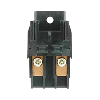 74-FHX NTE Electronics Inc Fuse Holder Flange Mount For Max Automotive Fuses 60 AMP Max 12/24/32vdc Black With Copper Terminals