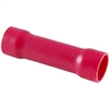 NTE 76-IBC22-PK Butt Connectors 22-18 AWG Red PVC Insulated 10/pkg