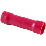 NTE 76-IBC22C Butt Connectors 22-18 AWG Red PVC Insulated 100/pkg