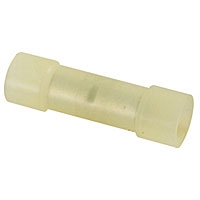 NTE 76-NIBC12-PK Butt Connectors 12-10 AWG Nylon Insulated 10/pkg