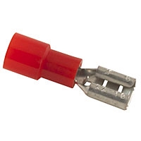 NTE 76-NIFD22-110C Female Disconnects, .110" 22-18AWG Nylon Insulated 100/pkg