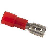 NTE 76-NIFD22-187-PK Female Disconnects, .187" 22-18AWG Nylon Insulated 10/pkg