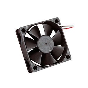 77-6015D12 NTE Electronics Cooling Fan 12vdc 60 X 60 X 15mm Ball Bearings High Speed Wire Leads Thermal Plastic 4500 RPM 18.62 CFM 39db