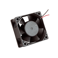 77-6025D12 NTE Electronics Cooling Fan 12vdc 60 X 60 X 25mm Ball Bearings High Speed Wire Leads Thermal Plastic 4000 RPM 19.25 CFM 32db