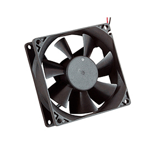 77-8025D12 NTE Electronics Cooling Fan 12vdc 80 X 80 X 25mm Ball Bearings High Speed Wire Leads Thermal Plastic 3000 RPM 41.06 CFM 37db