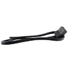 77-FC72 NTE Electronics Fan Cord 72 Inch Wire Leads With Blunt Cut End 45 Degree Connector Black