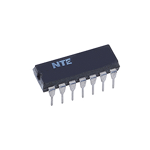 NTE923D NTE Electronics Integrated Circuit Precision Voltage Regulator Output Voltage Adjustable From 2-37 Volts 14-pin DIP