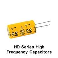 NTE HD1.0M25 Electrolytic Capacitor, High Frequency Horizontal Deflection 1mfd 25V