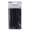 HS-ASST-1 NTE Electronics Heat Shrink Tubing Kit - Assorted Black Sizes - 24 pieces
