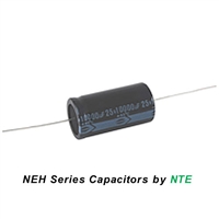 NTE NEH22000M10II Electrolytic Capacitor, 22,000uf 10V Axial Leads