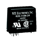 R20-11D6-6 NTE Electronics RELAYS-6AMP-DC 6V