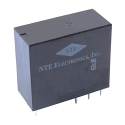 R25-1D16-12 NTE Electronics Relay, 16 Amp DC 12V