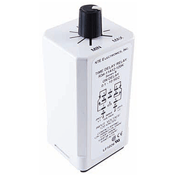 R34-11A12-120K NTE Electronics Time Delay Relay, 120VAC 12 Amp, 0.1 to 10 sec.