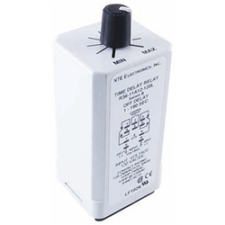 R36-11A12-120L NTE Electronics Time Delay Relay, 120VAC 12 Amp, 1.8 to 180 sec.