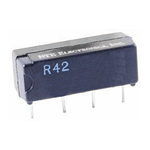 R42-1D.5-12 NTE Electronics Reed Relay, 12 Volt DC, .5 Amp