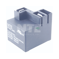 R45-1D30-12 NTE Electronics Industrial Printed Circuit Mount, 30 Amp Relay for use in Machinery, Major Appliances, and Air Conditioning Controls.