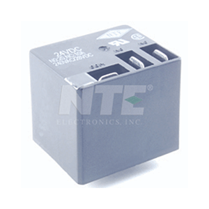 R45-5D20-24 NTE Electronics Industrial Printed Circuit Mount, 20 Amp Relay for use in Machinery, Major Appliances, and Air Conditioning Controls.