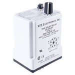 R60-11AD10-24 NTE Electronics Time Delay Relay, 24 Volt AC or DC, 10 Amp