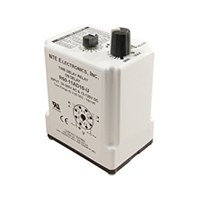 R60-11AD10-U NTE Electronics Time Delay Relay, Programmable, 24-240 Volt AC or 12-125 Volt DC