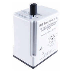 NTE Electronics R67-11D10-24 Relay, Voltage Monitoring 24VDC