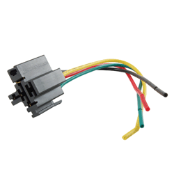NTE Electronics R95-189 Relay Socket, 4 Pin with 6.5 inch wire leads