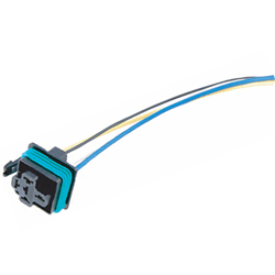 NTE Electronics R95-190 Relay Socket, 4 Pin for R51 Weatherproof Series Automotive Relays