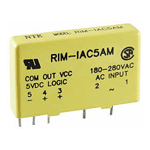 NTE Electronics RIM-IAC15M Relay, Slim Line Input Module 15 Volts AC