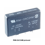 NTE Electronics RIM-OAC15AM Relay, Slim Line Output Module 15 Volts AC