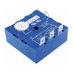NTE Electronics RLY240 Relay, Universal Cube Timer, Knob Adjustable, AC or DC, Interval On, Solid State