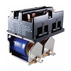 NTE Electronics RLY755 Relay, 2-Coil, Compact Motor Reversing Contactors, 120VAC, 15 Amp, 6 Pole-DM