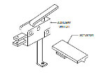 NTE Electronics RLY9206 1 Auxiliary Switch for RLY400 Series Contactor Applications