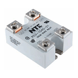 NTE Electronics RS3-1D10-51R Relay, Solid State 10 Amp DC, Random Switching