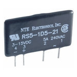 NTE Electronics RS5-1D5-21 Relay, Solid State, PC Board Mount, 5  Amp  SPST-NO., Zero-Cross