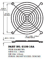 Orion Fans G109-15A Fan Guard