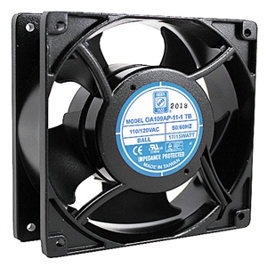 OA109AP-11-1TB Orion Fans Cooling Fan 115v AC Fan Ball Bearing 120 x 38mm 4.7" x 1.5" 3000RPM Terminals