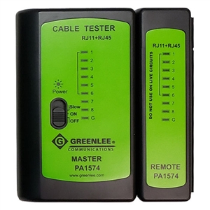 PA1574 Greenlee LAN Cable Checker