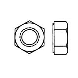 10-104 Philmore Steel Hex Nut 4-40