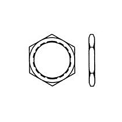 10-133 Philmore Nut 3/8-32 x 1/2 x 3/32"