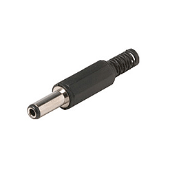 219 Philmore DC Coaxial Power Plug, 2.1mm x 5.5mm