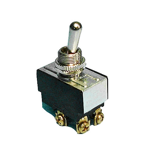 30-046 Philmore Toggle Switch, Heavy Duty Bat Handle, DPDT, ON-ON