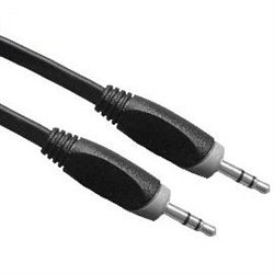 44-1050 Philmore Stereo Audio Cable, Male to Male, 3.5mm, 50ft.