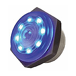 44-1202 Philmore Piezo Sounder, Lighted, Blue